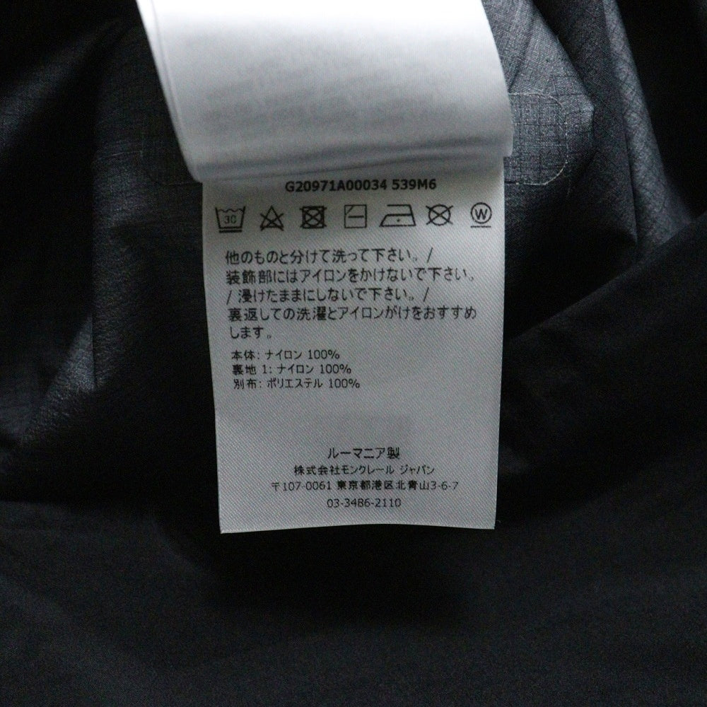 MONCLER(モンクレール) 21AW ロンハーマン別注 モアラン ゴアテックス マウンテン ジャケット ブラック G20971A00034
