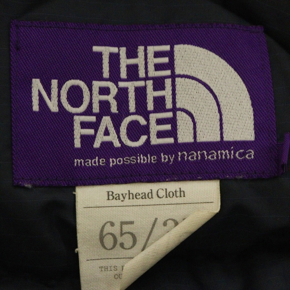 THE NORTH FACE PURPLE LABEL(ノースフェイスパープルレーベル) MOUNTAIN SHORT DOWN PARKA マウンテンショート ダウン ジャケット ネイビー ND2871N
