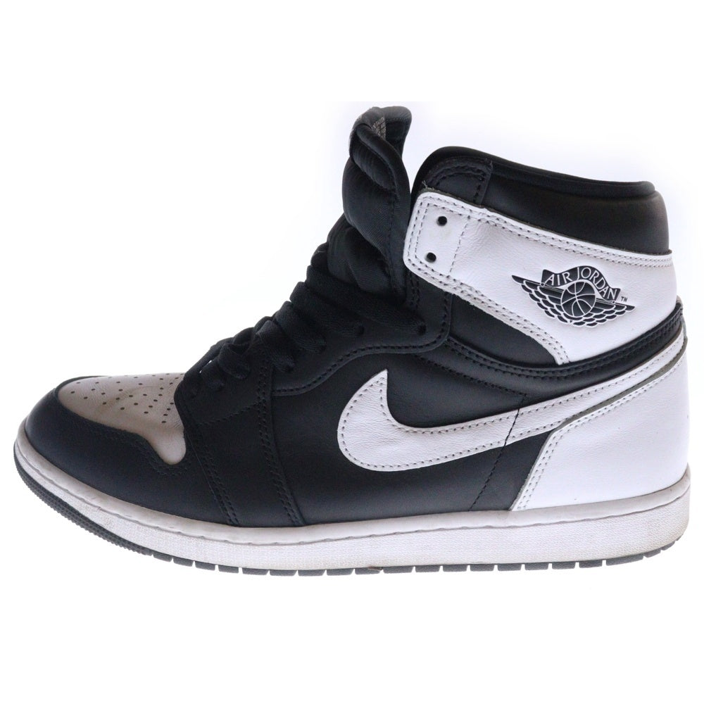 NIKE(ナイキ) AIR JORDAN 1 RETRO HIGH OG エアジョーダン1 レトロ ハイカットスニーカー ブラック/ホワイト US11.5/29.5cm DZ5485-010