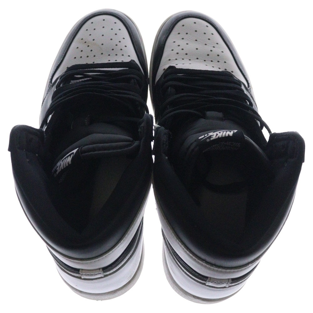 NIKE(ナイキ) AIR JORDAN 1 RETRO HIGH OG エアジョーダン1 レトロ ハイカットスニーカー ブラック/ホワイト US11.5/29.5cm DZ5485-010