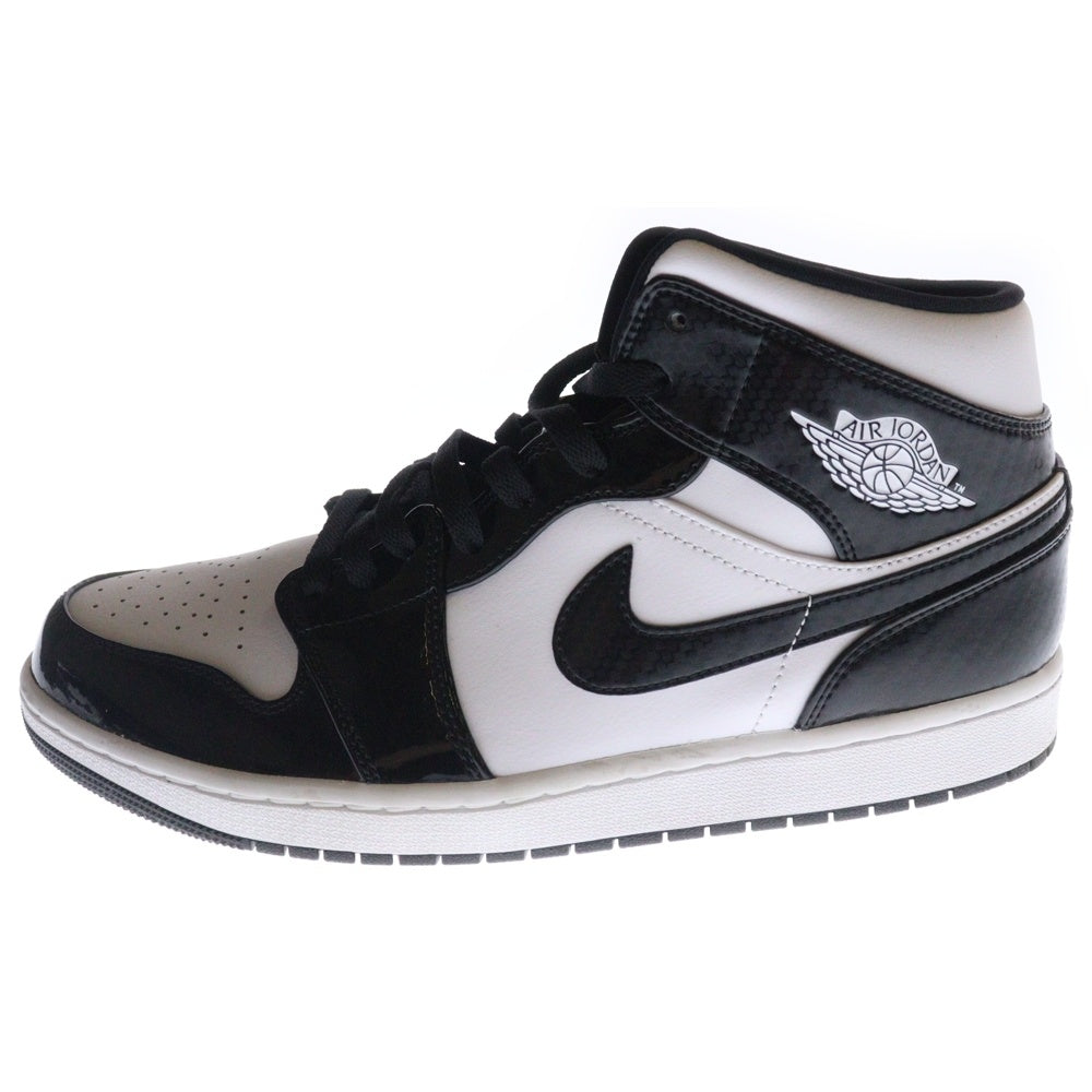NIKE(ナイキ) AIR JORDAN 1 MID SE 2021 ALL-STAR GAME エアジョーダン1 ミッドオールスター ミッドカットスニーカー ブラック/ホワイト US11.5/29.5cm DD1649-001
