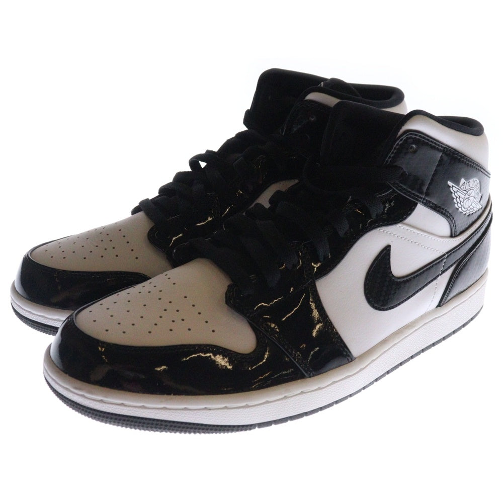 NIKE(ナイキ) AIR JORDAN 1 MID SE 2021 ALL-STAR GAME エアジョーダン1 ミッドオールスター ミッドカットスニーカー ブラック/ホワイト US11.5/29.5cm DD1649-001