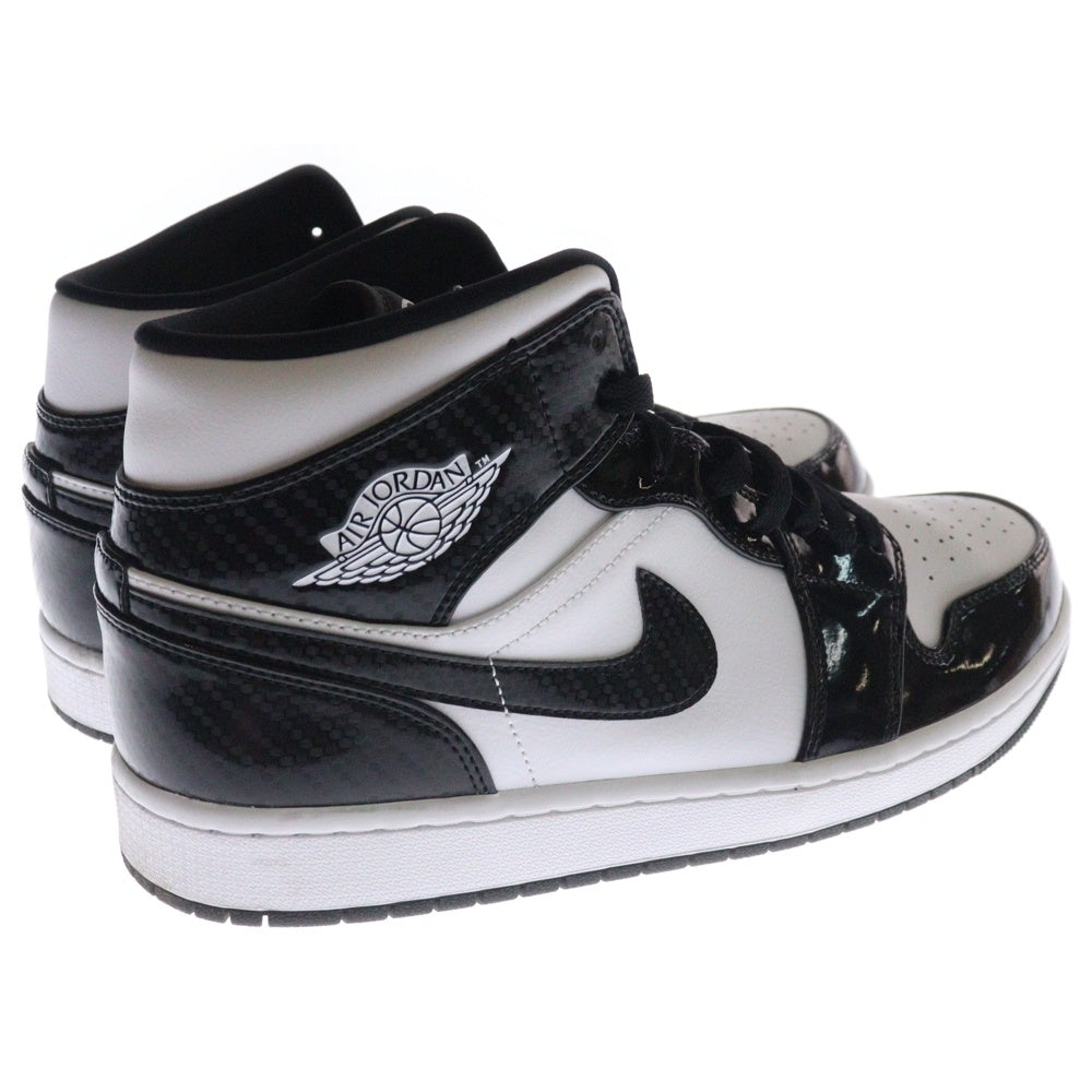 NIKE(ナイキ) AIR JORDAN 1 MID SE 2021 ALL-STAR GAME エアジョーダン1 ミッドオールスター ミッドカットスニーカー ブラック/ホワイト US11.5/29.5cm DD1649-001