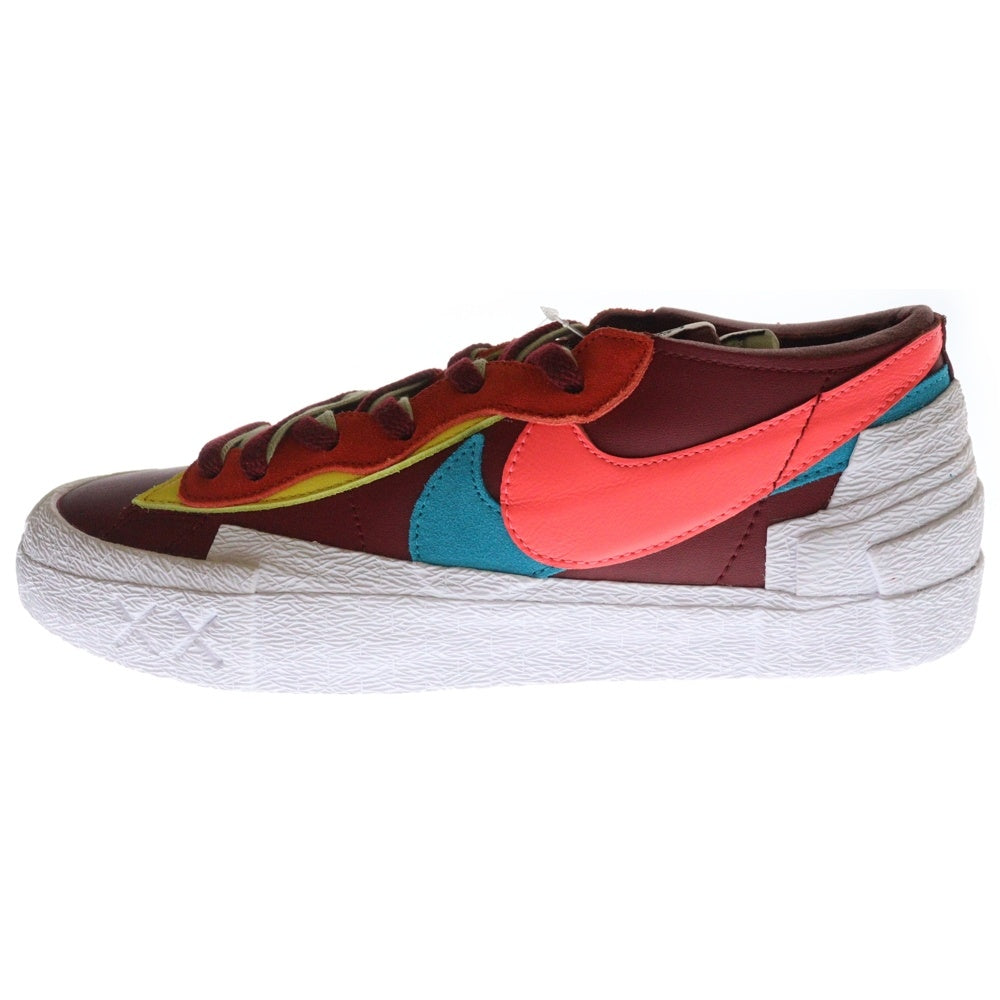 NIKE(ナイキ) ×sacai ×KAWS BLAZER LOW TEAM RED サカイ カウズ ブレーザー チームレッド ローカットスニーカー マルチ US9.5/27.5cm DM7901-600