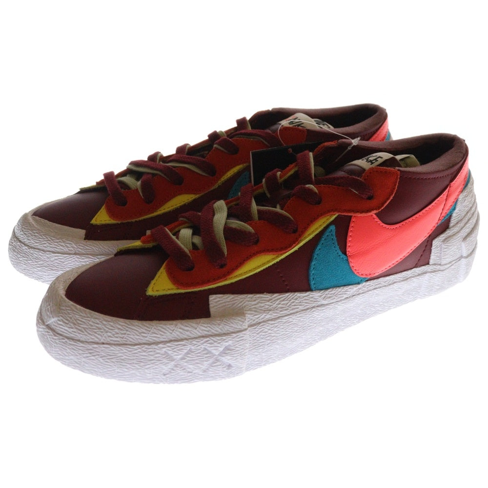 NIKE(ナイキ) ×sacai ×KAWS BLAZER LOW TEAM RED サカイ カウズ ブレーザー チームレッド ローカットスニーカー マルチ US9.5/27.5cm DM7901-600