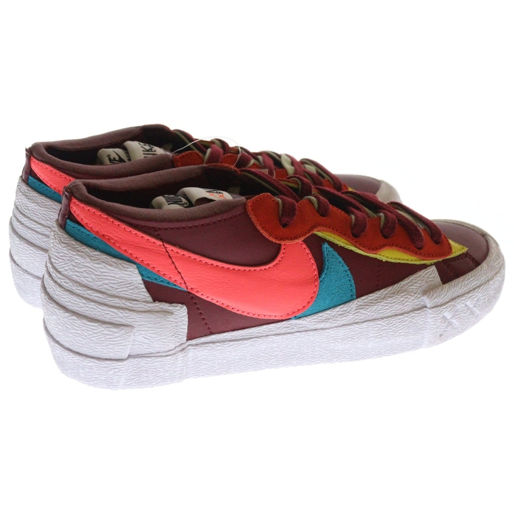 NIKE(ナイキ) ×sacai ×KAWS BLAZER LOW TEAM RED サカイ カウズ ブレーザー チームレッド ローカットスニーカー マルチ US9.5/27.5cm DM7901-600