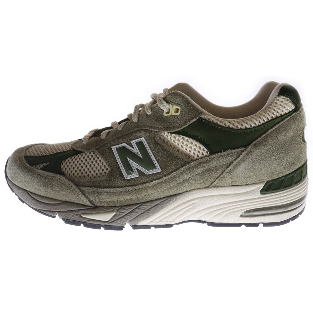 New Balance(ニューバランス) M991CRS ×Aime Leon Dore エメレオンドレ スウェード ローカットスニーカー カーキ US10/28cm