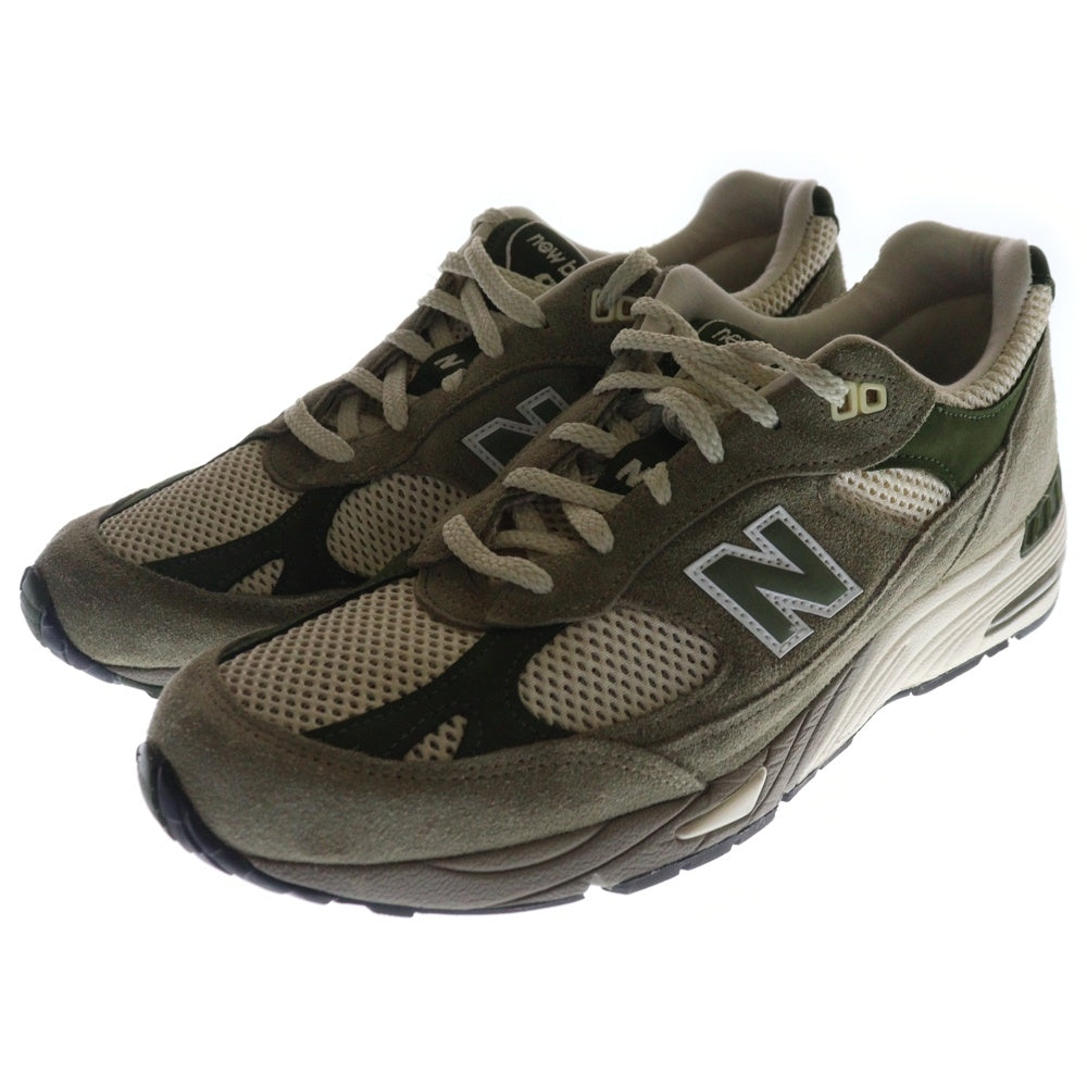 New Balance(ニューバランス) M991CRS ×Aime Leon Dore エメレオンドレ スウェード ローカットスニーカー カーキ US10/28cm