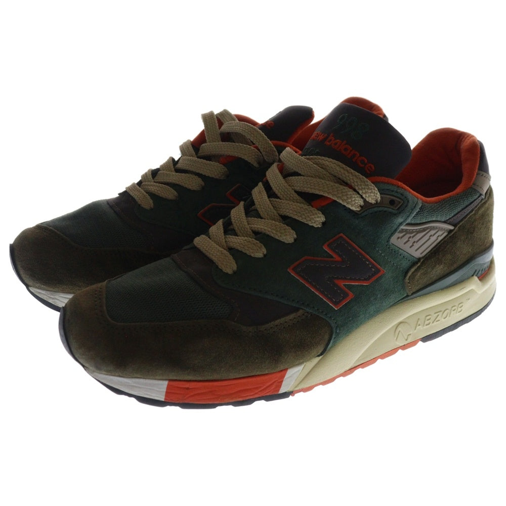 New Balance(ニューバランス) M998JC4 ×J.CREW CONCRETE JUNGLE ジェイクルー コンクリートジャングル スウェードレザー ローカットスニーカー マルチ US10/28cm