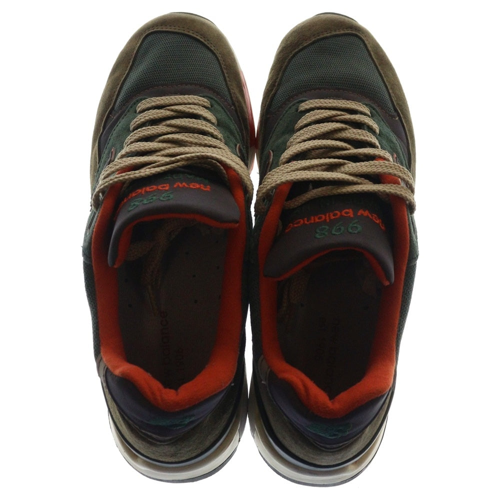 New Balance(ニューバランス) M998JC4 ×J.CREW CONCRETE JUNGLE ジェイクルー コンクリートジャングル スウェードレザー ローカットスニーカー マルチ US10/28cm