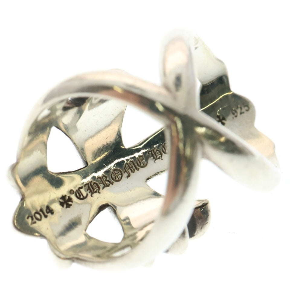 CHROME HEARTS(クロムハーツ) INFINITY CH CRS インフィニティCHクロスリング シルバー 14号