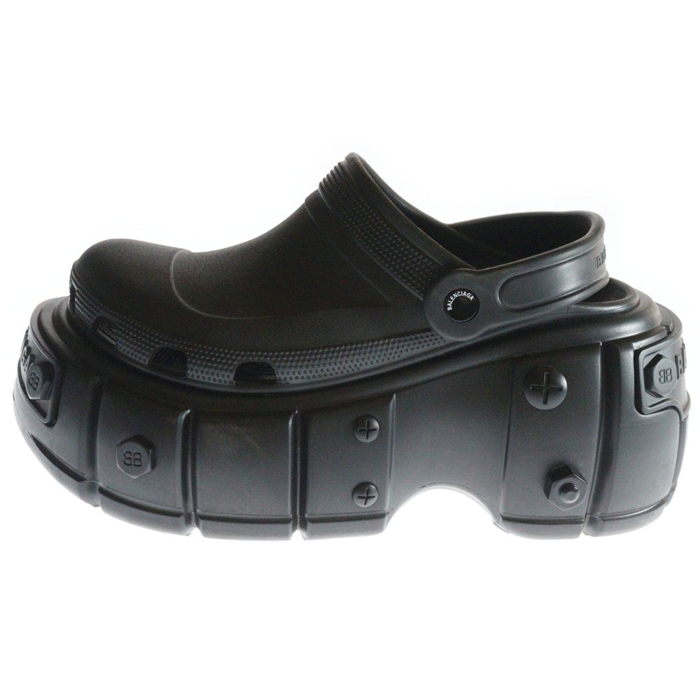 BALENCIAGA(バレンシアガ) ×CROCS HARDCROCS クロックス ハードクロックス ミュール サンダル ブラック 687397