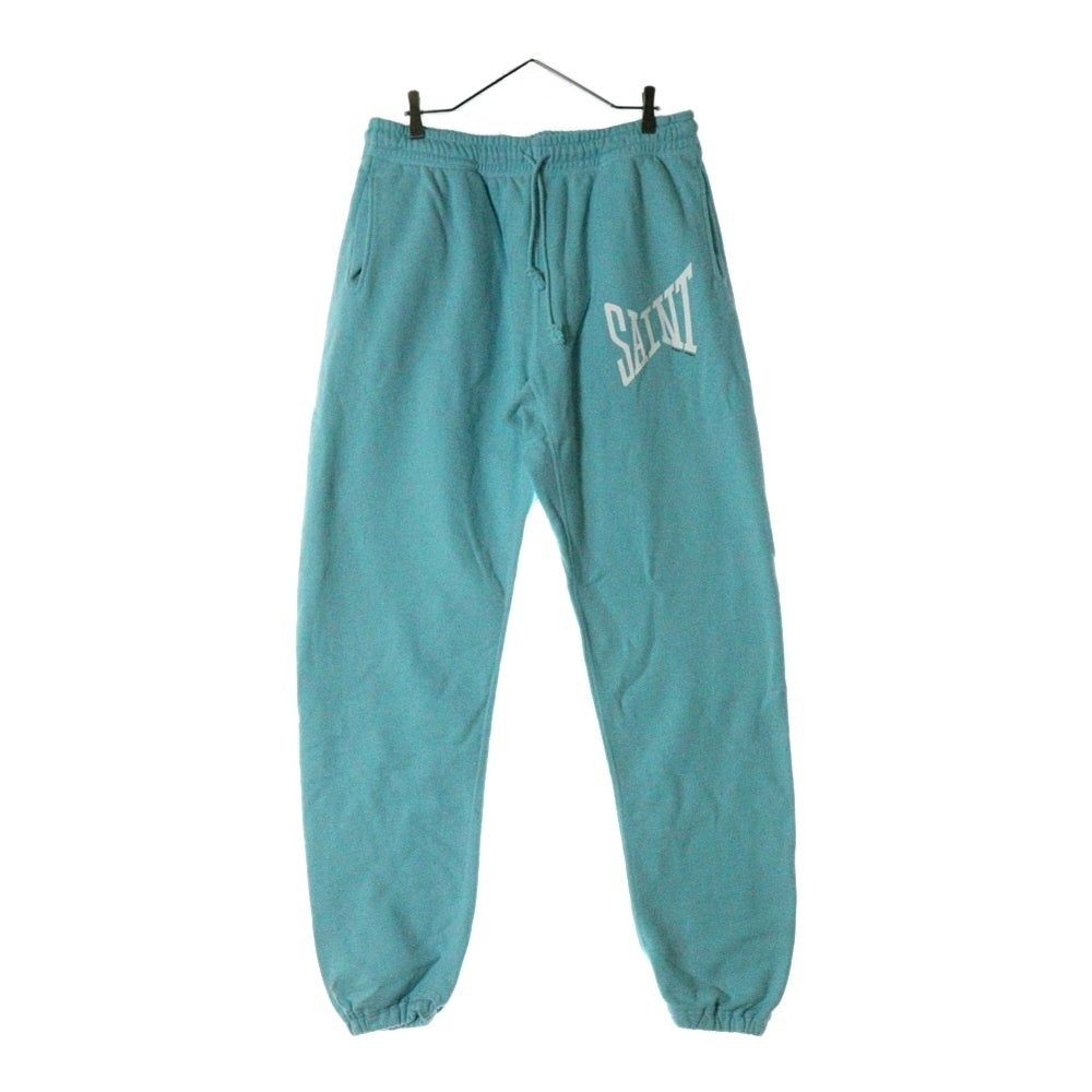 SAINT MICHAEL(セントマイケル) 23SS Logo Sweat Pants ロゴスウェット パンツ ライトブルー SM-S23-0000-053