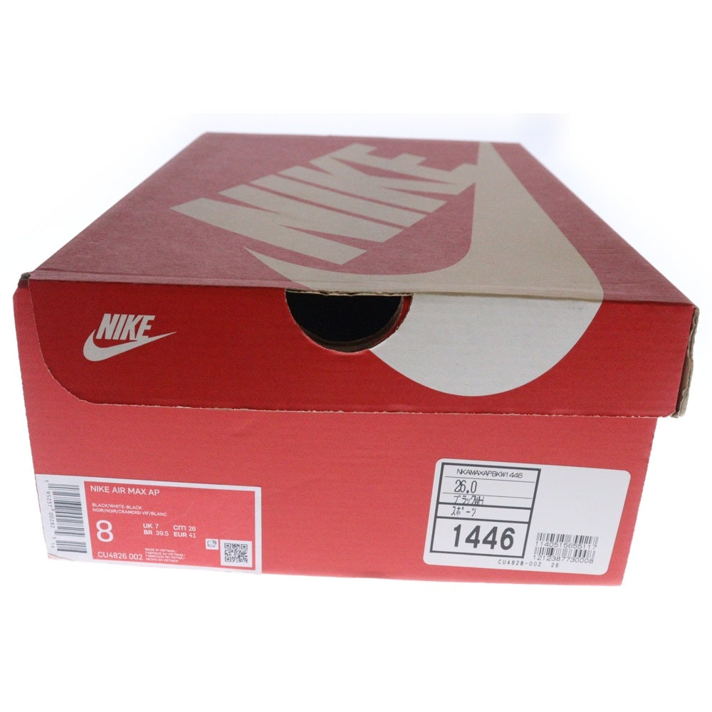 NIKE(ナイキ) AIR MAX AP エア マックス ローカットスニーカー ブラック/ホワイト US8/26cm CU4826-002