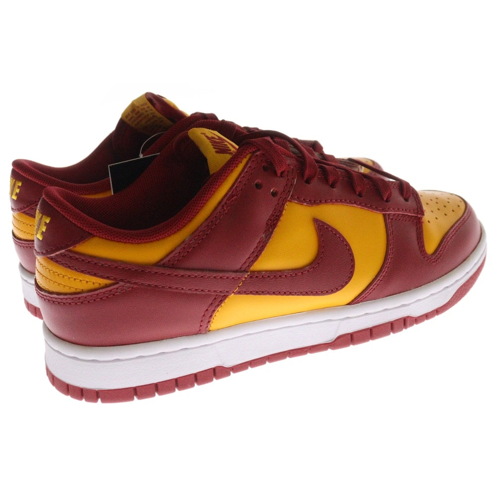 NIKE(ナイキ) DUNK LOW RETRO CHAMPIONSHIP GOLD ダンク レトロ チャンピオンシップ ゴールド ローカットスニーカー イエロー/レッド US7/25cm DD1391-701