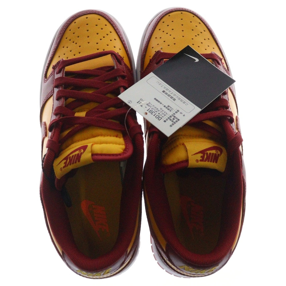 NIKE(ナイキ) DUNK LOW RETRO CHAMPIONSHIP GOLD ダンク レトロ チャンピオンシップ ゴールド ローカットスニーカー イエロー/レッド US7/25cm DD1391-701