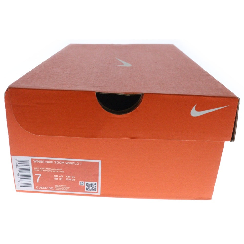 NIKE(ナイキ) WMNS ZOOM WINFLO ウィメンズ ズーム ウィンフロー ローカットスニーカー ピンク US7/24cm CJ0302-501 レディース