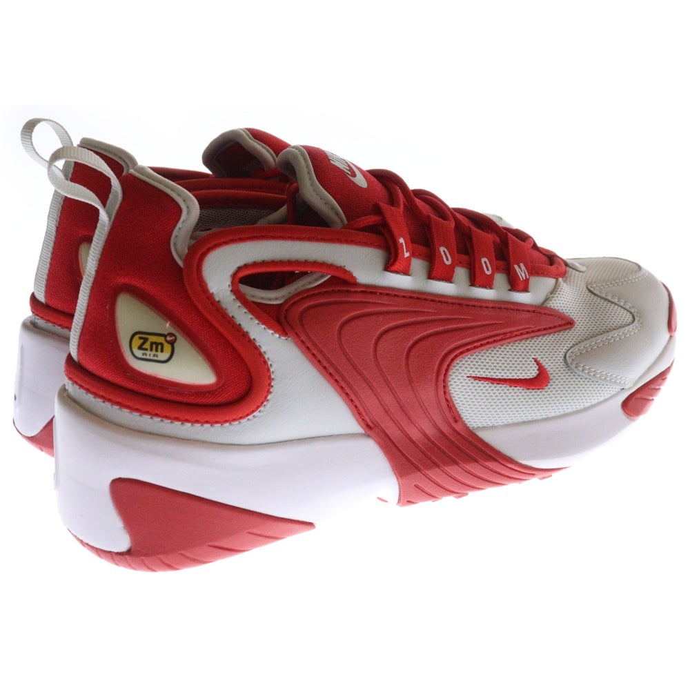 NIKE(ナイキ) ZOOM 2K エア ズーム 2000 ローカットスニーカー ホワイト/レッド US7/25cm AO0269-012