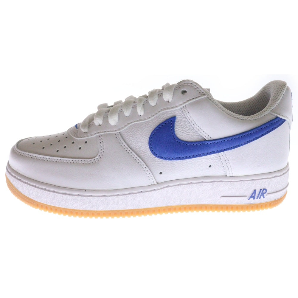 NIKE(ナイキ) AIR FORCE 1 LOW RETRO Color of the Month エアフォース1 レトロ カラー オブ ザ マンス ローカットスニーカー ホワイト/ブルー US7.5/25.5cm DJ3911-101