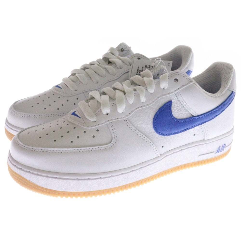 NIKE(ナイキ) AIR FORCE 1 LOW RETRO Color of the Month エアフォース1 レトロ カラー オブ ザ マンス ローカットスニーカー ホワイト/ブルー US7.5/25.5cm DJ3911-101