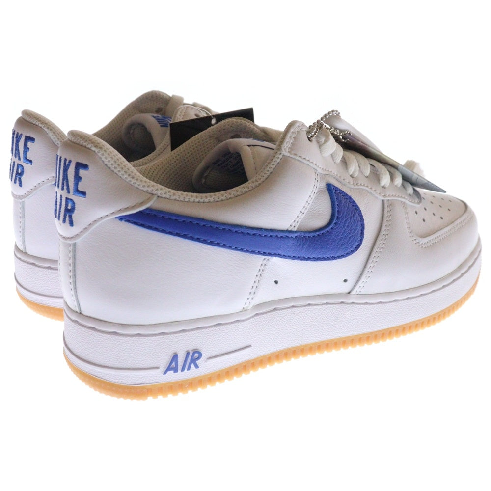 NIKE(ナイキ) AIR FORCE 1 LOW RETRO Color of the Month エアフォース1 レトロ カラー オブ ザ マンス ローカットスニーカー ホワイト/ブルー US7.5/25.5cm DJ3911-101