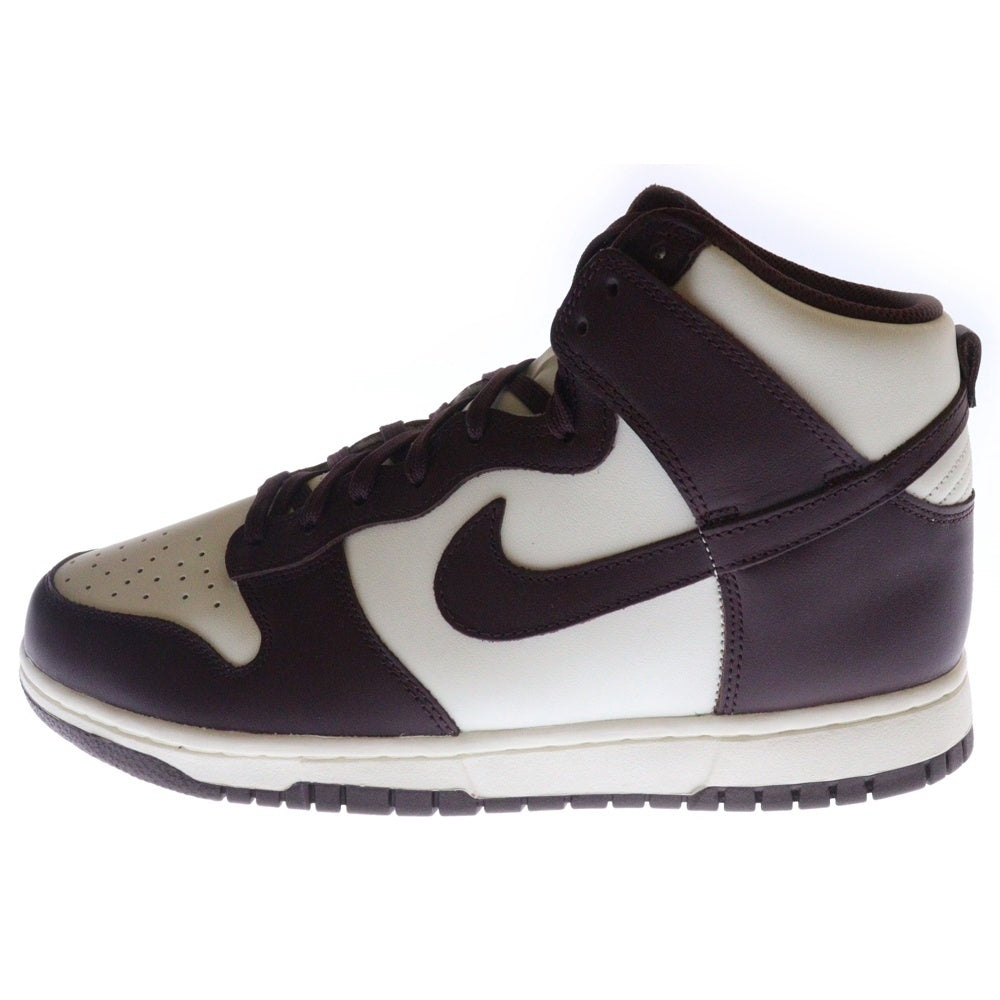 NIKE(ナイキ) WMNS DUNK HIGH Burgundy Crush ウィメンズ ダンク ハイカットスニーカー バーガンディ/ホワイト US10/27cm DD1869-601