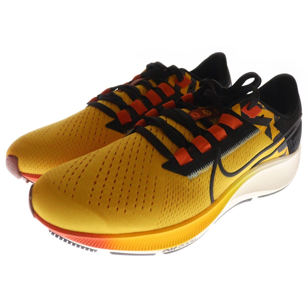 NIKE(ナイキ) AIR ZOOM PEGASUS 38 エア ズーム ペガサス ローカットスニーカー イエロー US7.5/25.5cm DO2493-739