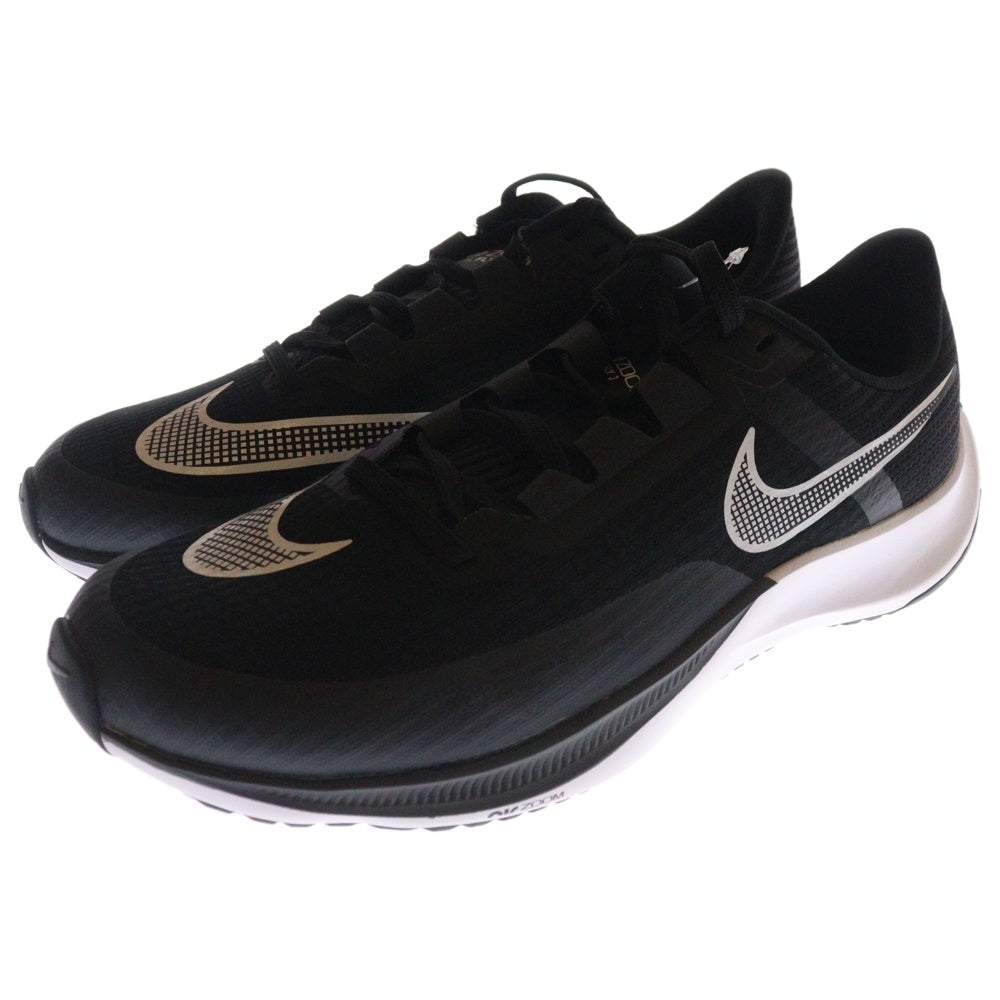 NIKE(ナイキ) AIR ZOOM RIVAL FLY 3 エアズーム ライバル フライ ローカットスニーカーブラック/ホワイト US7.5/25.5cm CT2405-001