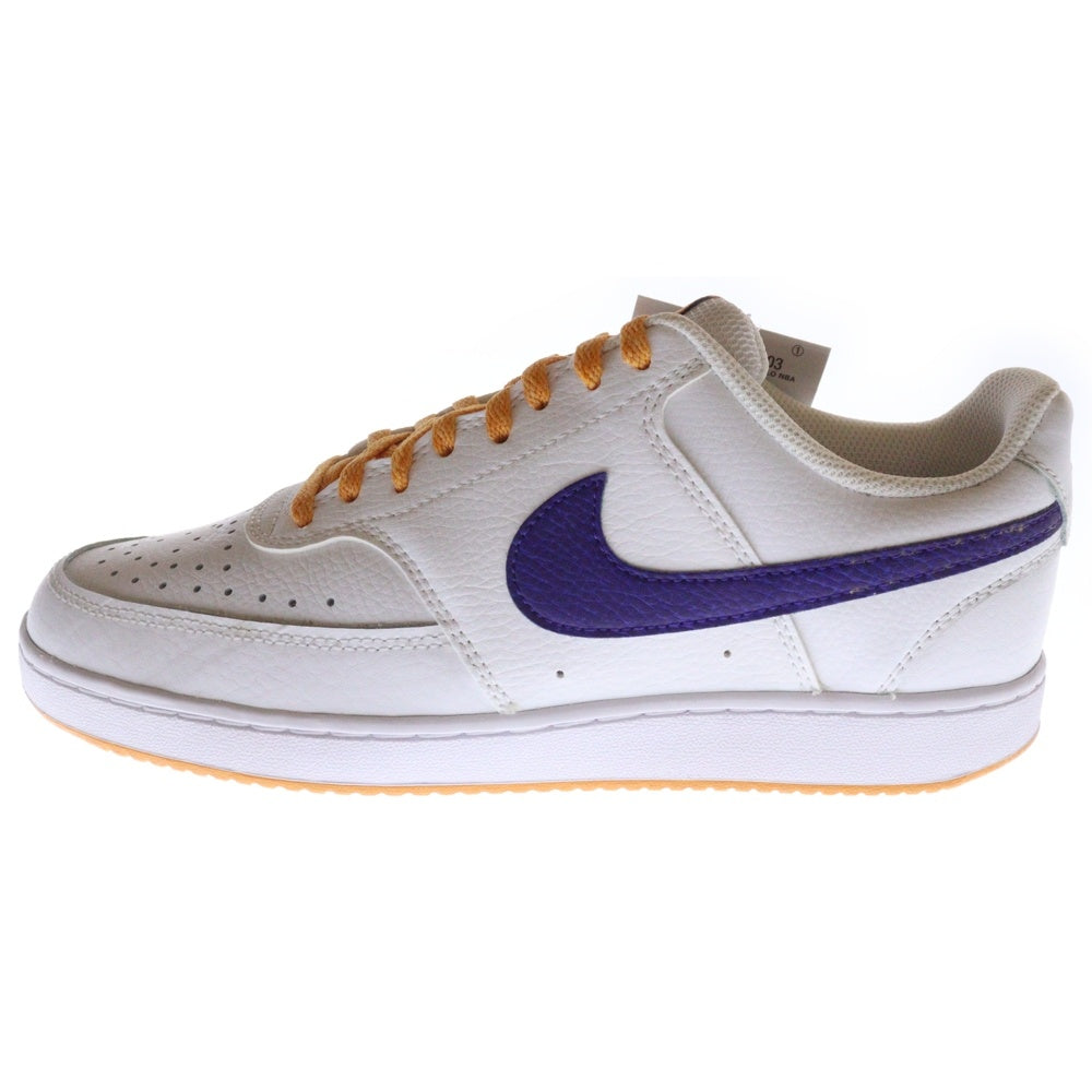NIKE(ナイキ) COURT VISION LO NBA コート ビジョン ローカットスニーカー ホワイト US8.5/26.5cm DM1187-103