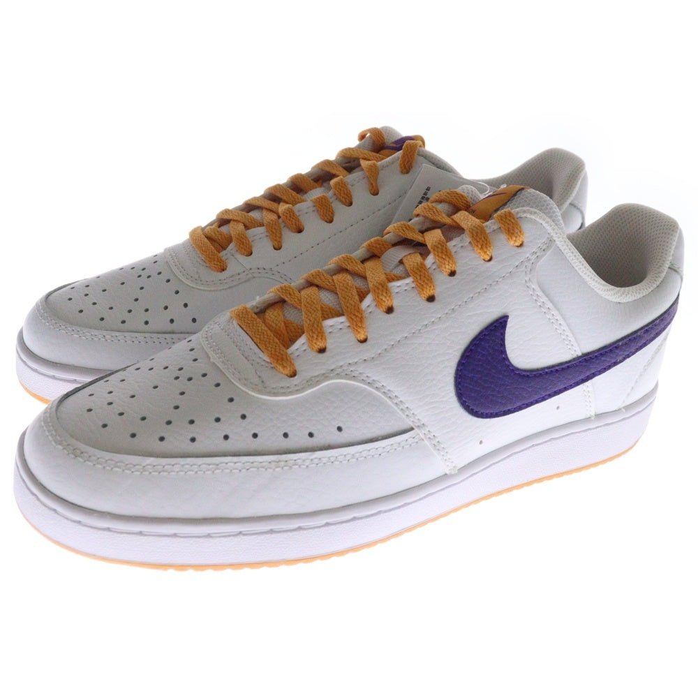 NIKE(ナイキ) COURT VISION LO NBA コート ビジョン ローカットスニーカー ホワイト US8.5/26.5cm DM1187-103