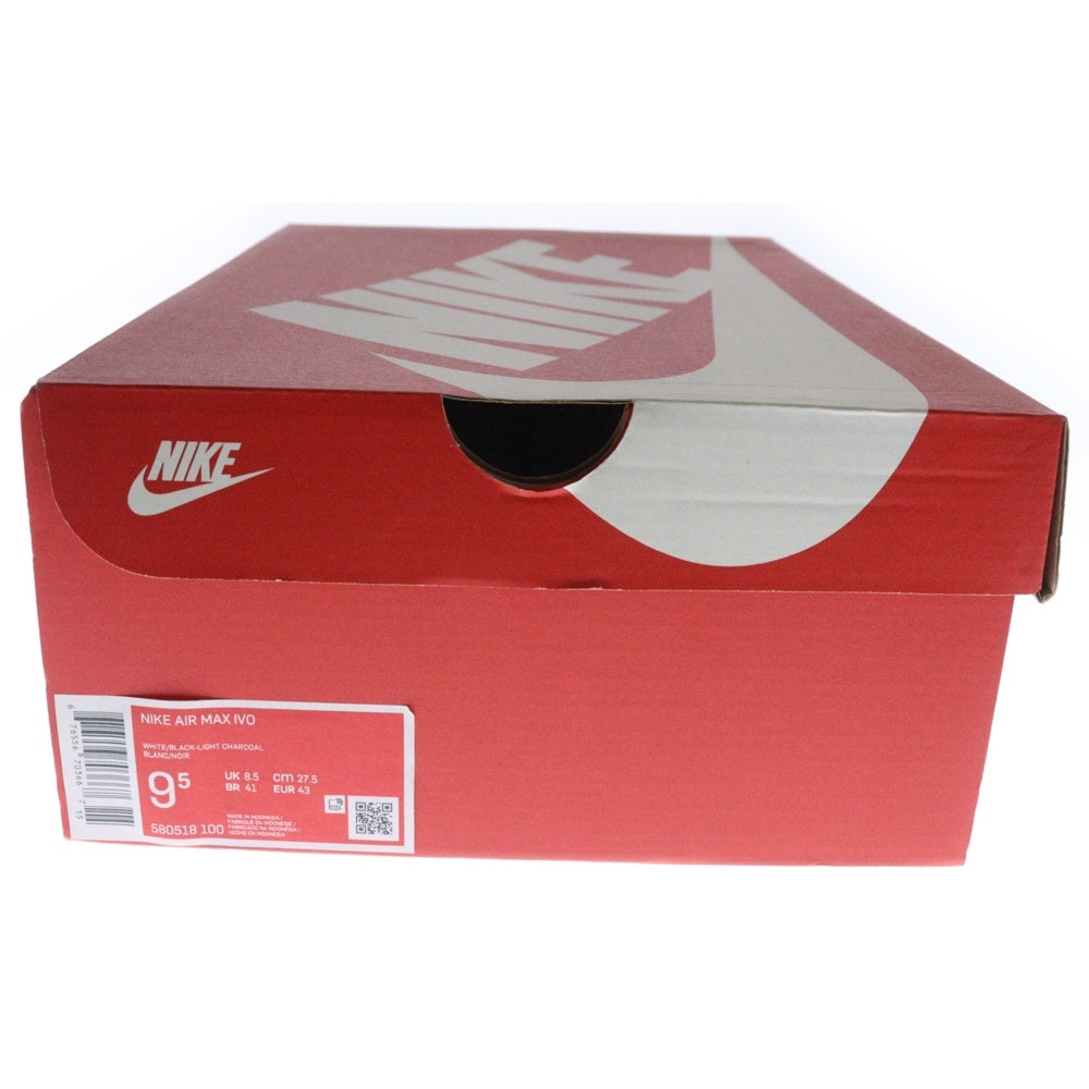 NIKE(ナイキ) AIR MAX IVO エア マックス ローカットスニーカー ホワイト US9.5/27.5cm 580518-100