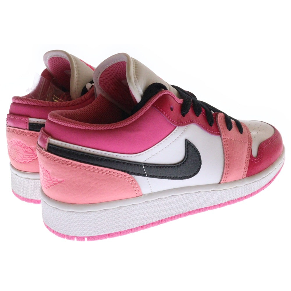 NIKE(ナイキ) GS AIR JORDAN 1 LOW エアジョーダン1 ローカットスニーカー ピンク/ホワイト US5Y/23.5cm 553560-162 レディース