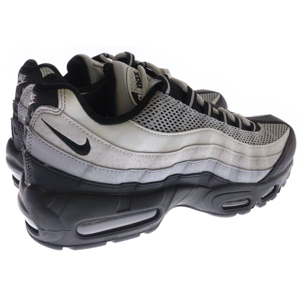 NIKE(ナイキ) WMNS AIR MAX 95 LX LT SMOKE GREY ウィメンズ エアマックス95 ローカットスニーカー グレー/ブラックUS10.5/27.5cm DV5581-001