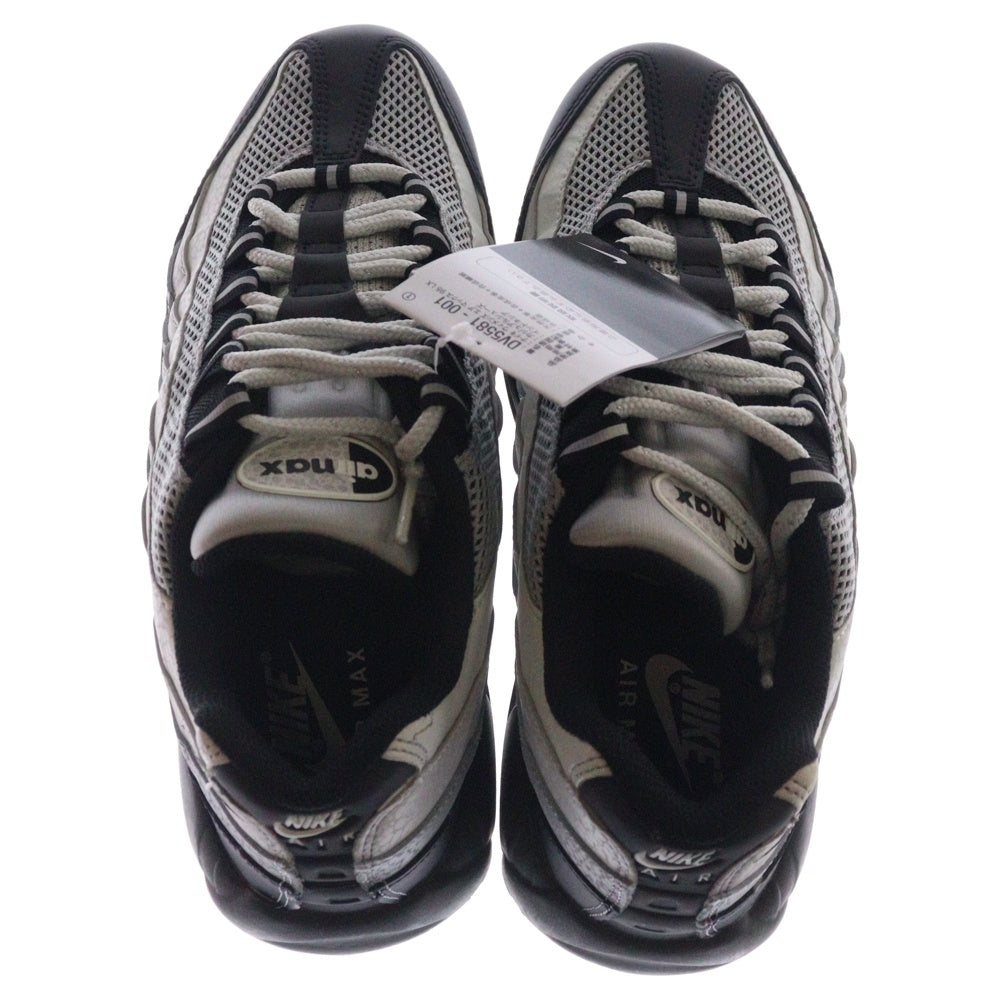 NIKE(ナイキ) WMNS AIR MAX 95 LX LT SMOKE GREY ウィメンズ エアマックス95 ローカットスニーカー グレー/ブラックUS10.5/27.5cm DV5581-001