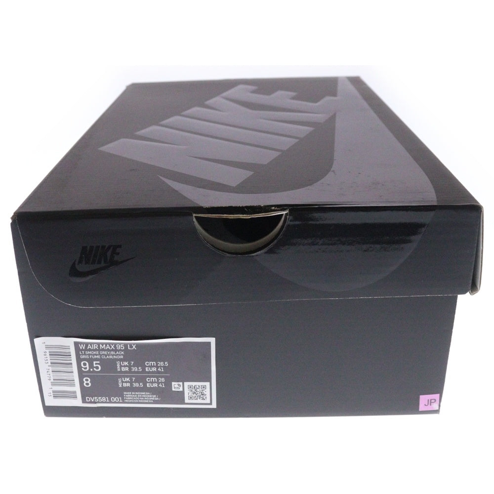 NIKE(ナイキ) WMNS AIR MAX 95 LX LT SMOKE GREY ウィメンズ エアマックス95 ローカットスニーカー グレー/ブラック US9.5/26.5cm DV5581-001