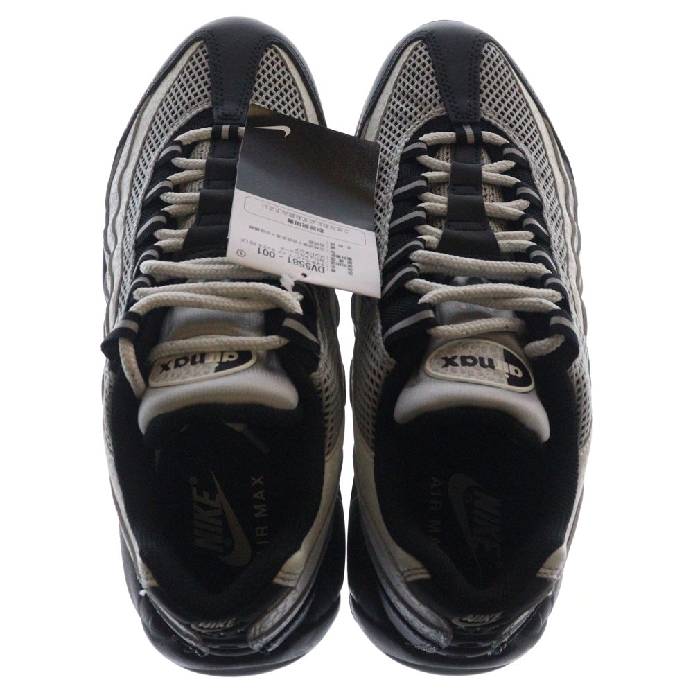 NIKE(ナイキ) WMNS AIR MAX 95 LX LT SMOKE GREY ウィメンズ エアマックス95 ローカットスニーカー グレー/ブラック US9.5/26.5cm DV5581-001