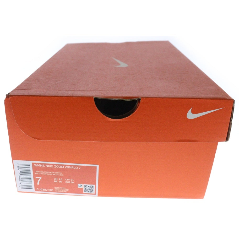 NIKE(ナイキ) WMNS ZOOM WINFLO ウィメンズ ズーム ウィンフロー ローカットスニーカー ピンク US7/24cm CJ0302-501 レディース