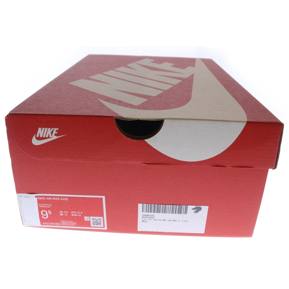 NIKE(ナイキ) AIR MAX AXIS エア マックス アクシス ローカットスニーカー ブラック US9.5/27.5cm AA2146-003