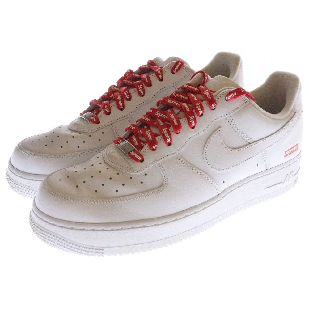 NIKE(ナイキ) ×SUPREME AIR FORCE 1 LOW シュプリーム エアフォース ローカットスニーカー ホワイト US10/28cm CU9225-100