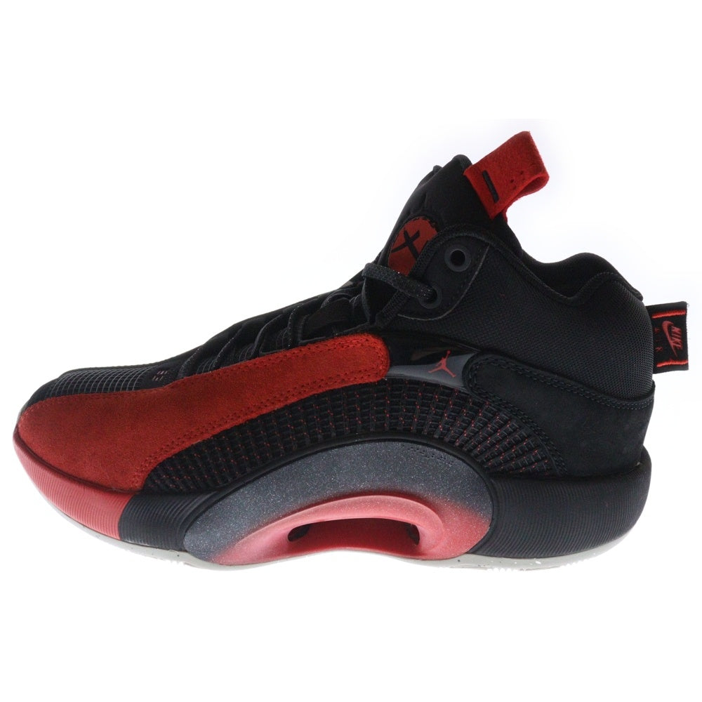 NIKE(ナイキ) AIR JORDAN XXXV WARRIOR エアジョーダン35 ウォーリアー ハイカットスニーカー レッド/ブラック US7/25cm DA2625-600