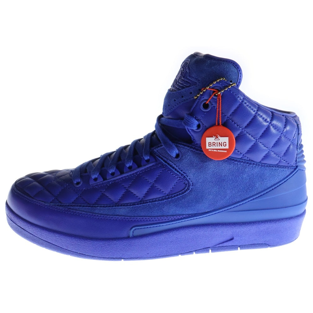 NIKE(ナイキ) AIR JORDAN 2 RETRO DON C BEACH エアジョーダン2レトロ ドンC ハイカットスニーカー ブルー US12/30cm 834825-250