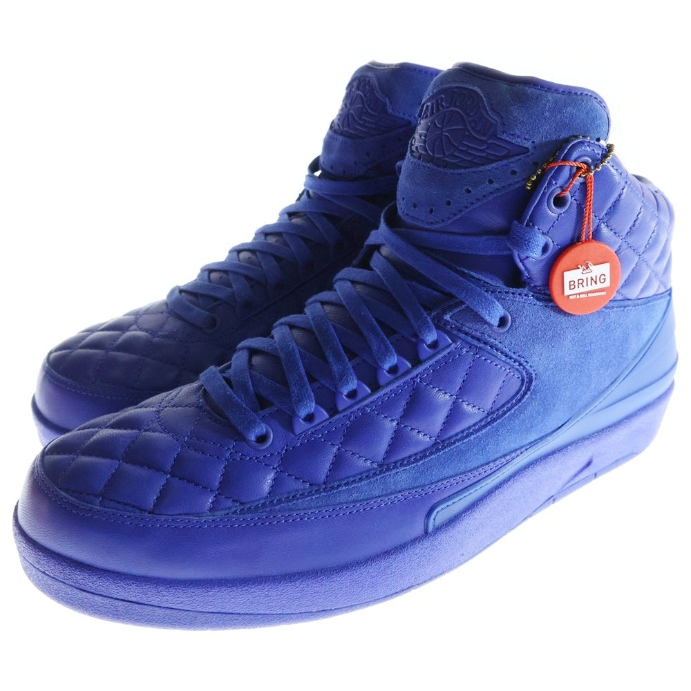 NIKE(ナイキ) AIR JORDAN 2 RETRO DON C BEACH エアジョーダン2レトロ ドンC ハイカットスニーカー ブルー US12/30cm 834825-250