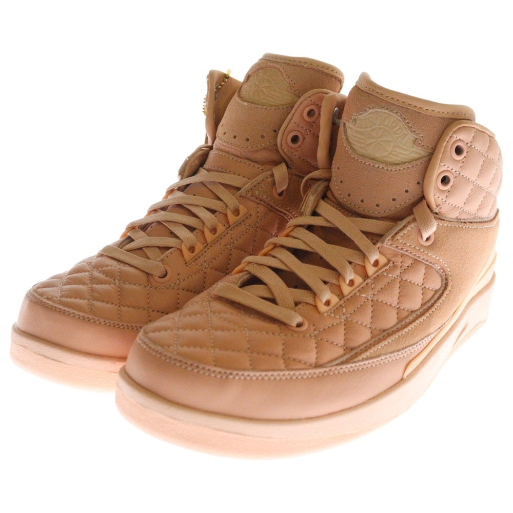 NIKE(ナイキ) AIR JORDAN 2 RETRO JUST DON GG エアジョーダン 2 レトロ ジャストドン ハイカットスニーカー ピンク US7Y/25cm 923840-805