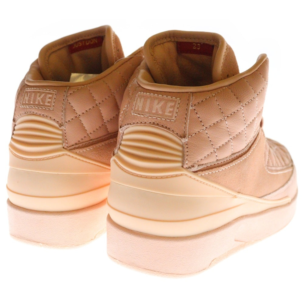 NIKE(ナイキ) AIR JORDAN 2 RETRO JUST DON GG エアジョーダン 2 レトロ ジャストドン ハイカットスニーカー ピンク US7Y/25cm 923840-805
