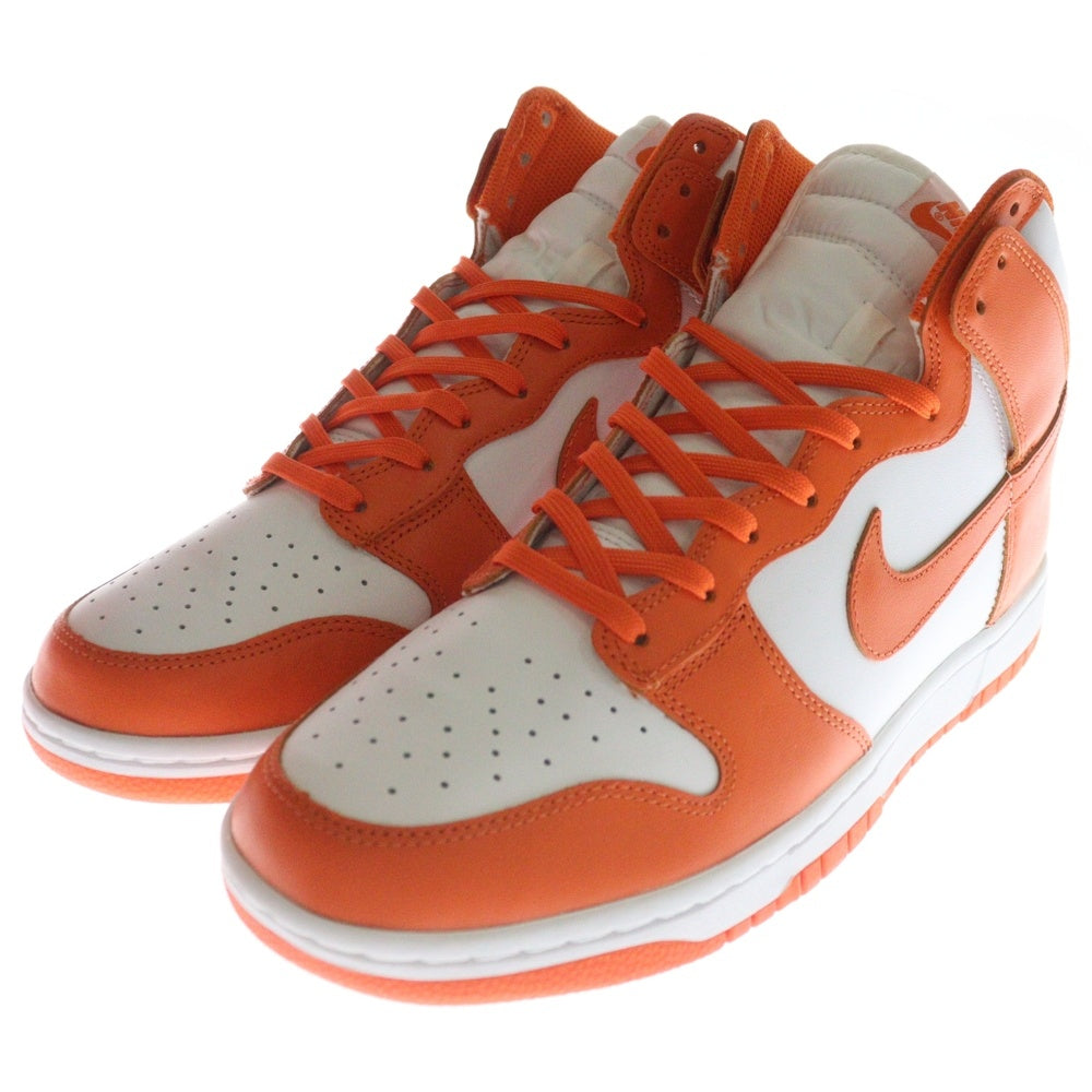 NIKE(ナイキ) DUNK HI RETRO ORANGE BLAZE ダンク ハイ レトロ オレンジブレイズ ハイカットスニーカー オレンジ/ホワイト US11/29cm DD1399-101