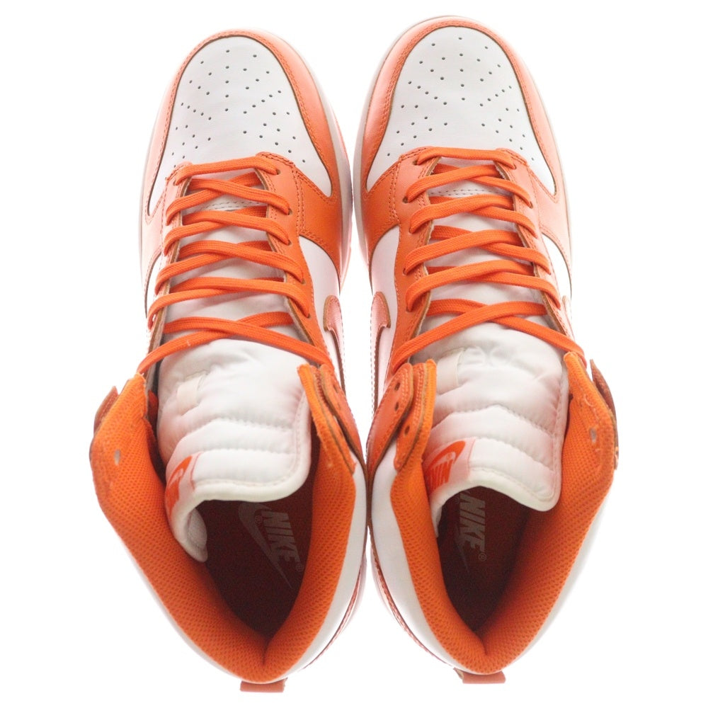 NIKE(ナイキ) DUNK HI RETRO ORANGE BLAZE ダンク ハイ レトロ オレンジブレイズ ハイカットスニーカー オレンジ/ホワイト US11/29cm DD1399-101
