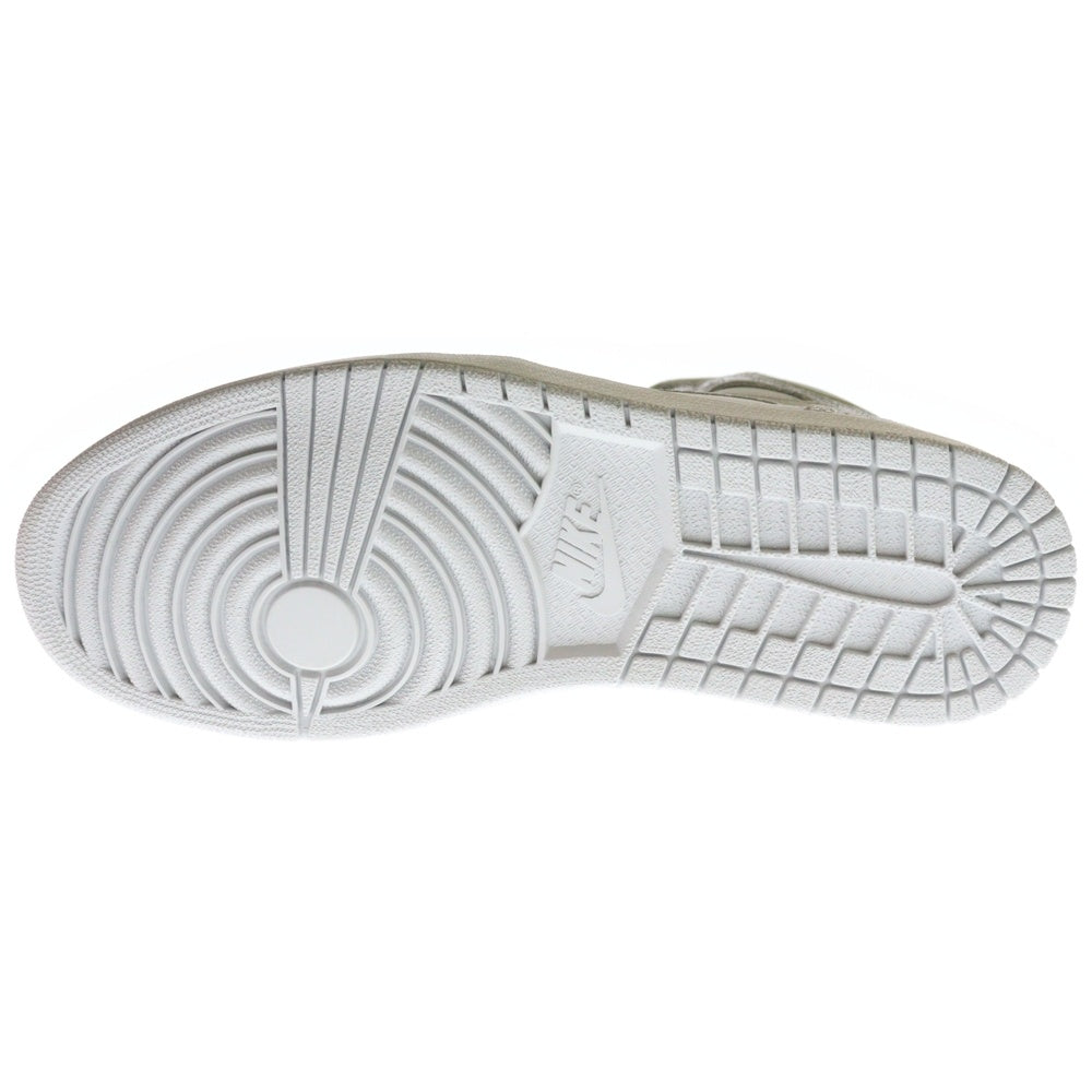NIKE(ナイキ) 【観賞用 2009年製】AIR JORDAN 1 RETRO HIGH SILVER エアジョーダン レトロ ハイカットスニーカー ジェラルミンケース付き シルバー US11.5/29.5cm 396009-001