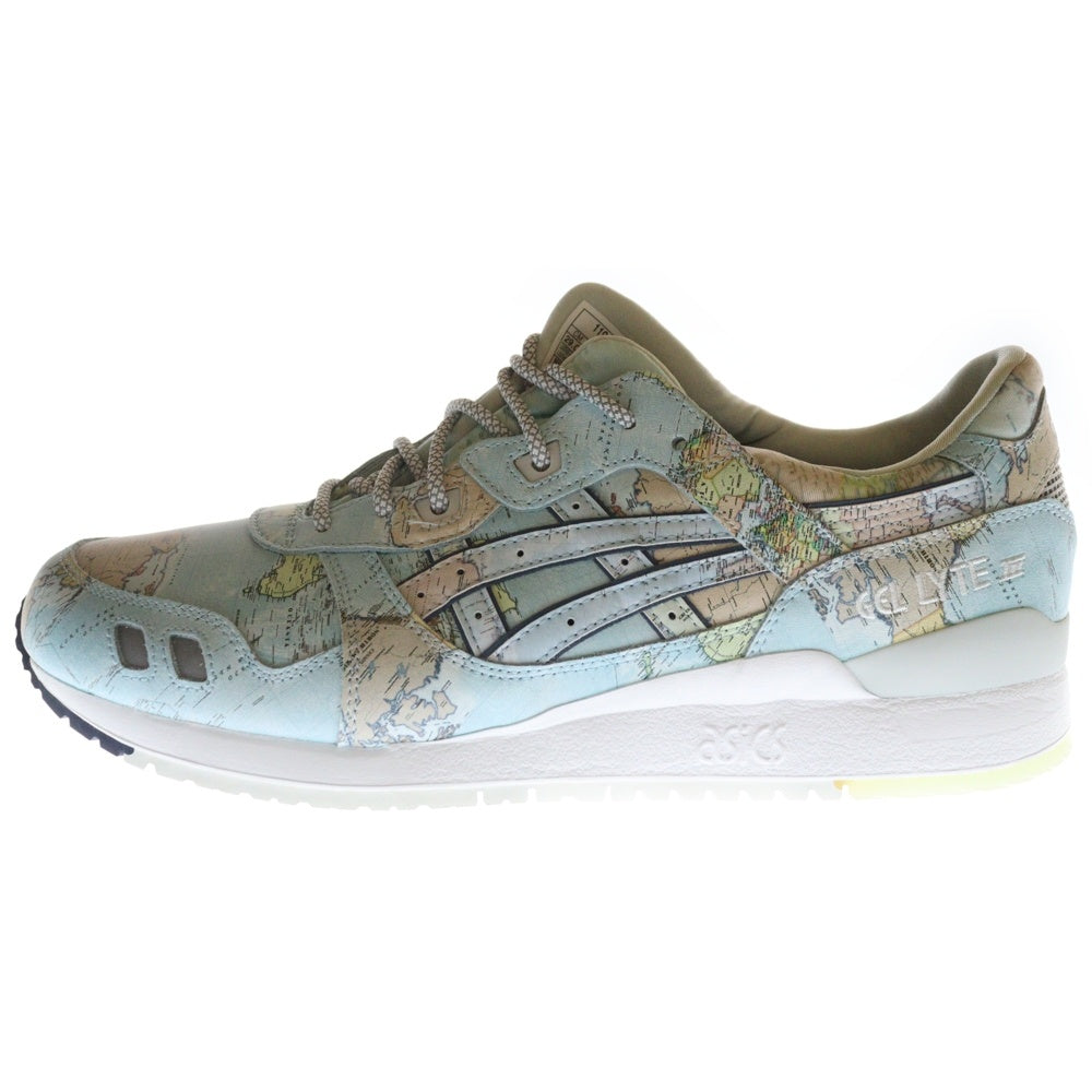 ASICS(アシックス) Gel-Lyte III Atmos World Map ゲルライト 3 アトモス ワールド マップ ローカットスニーカー ブルー US11.5/29cm 1191A197-400