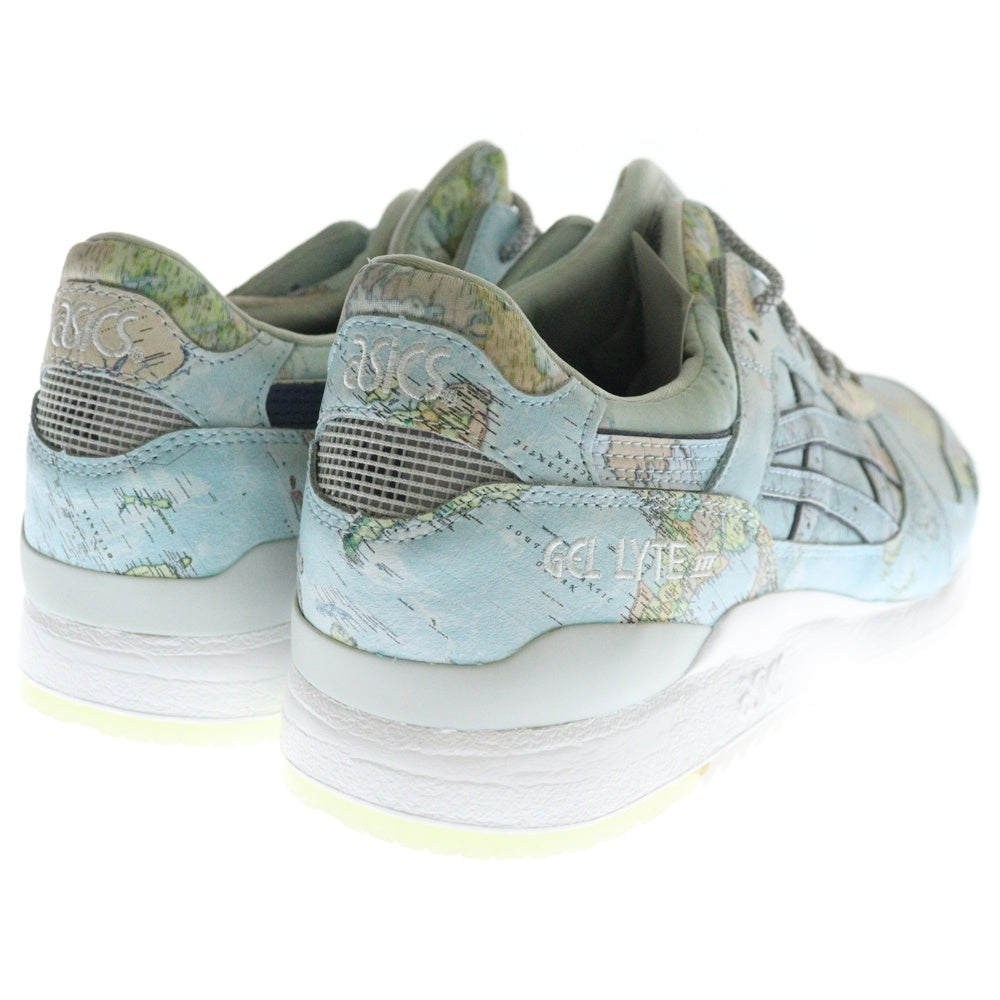 ASICS(アシックス) Gel-Lyte III Atmos World Map ゲルライト 3 アトモス ワールド マップ ローカットスニーカー ブルー US11.5/29cm 1191A197-400