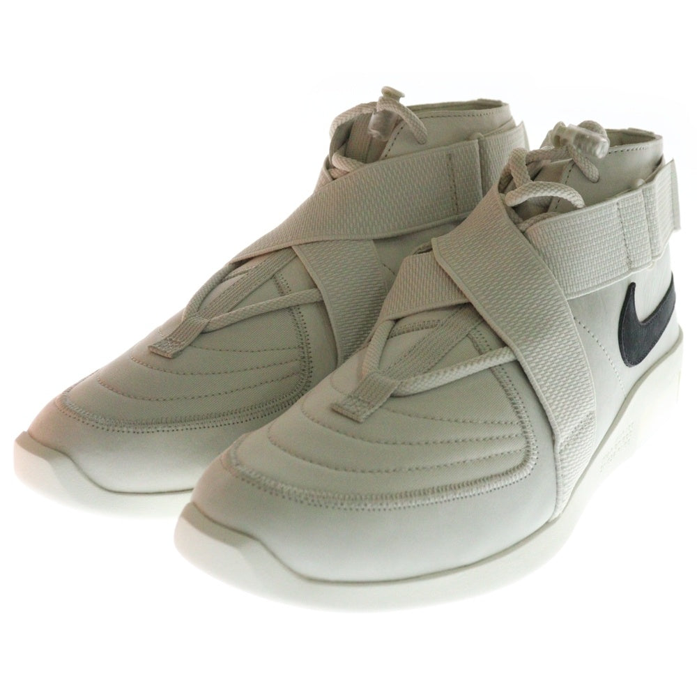 NIKE(ナイキ) ×FEAR OF GOD 1 RAID LIGHT BONE エアフィアオブゴッド レイド ハイカットスニーカー ライトボーン US12/30cm AT8087-001